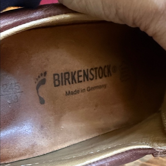 Birkenstock Footprints Brown Leather Lace Up- in excellent condition. - Picture 9 of 9